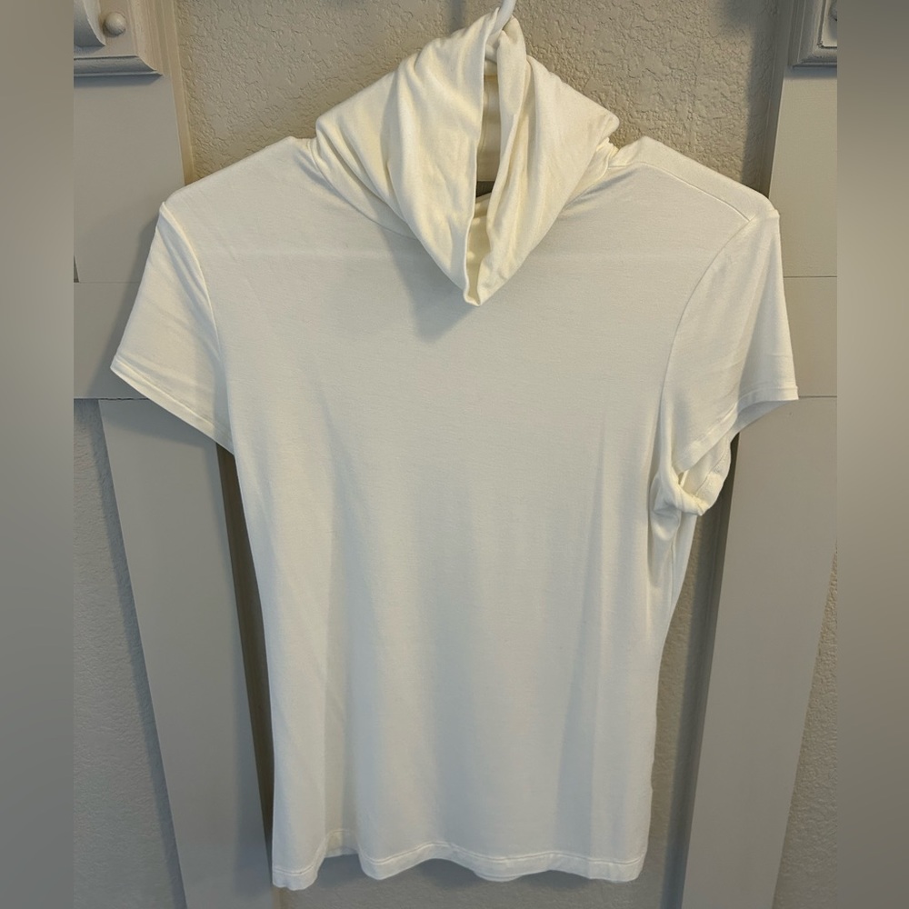 H&M Short Sleeve Faux Turtleneck‎ Top